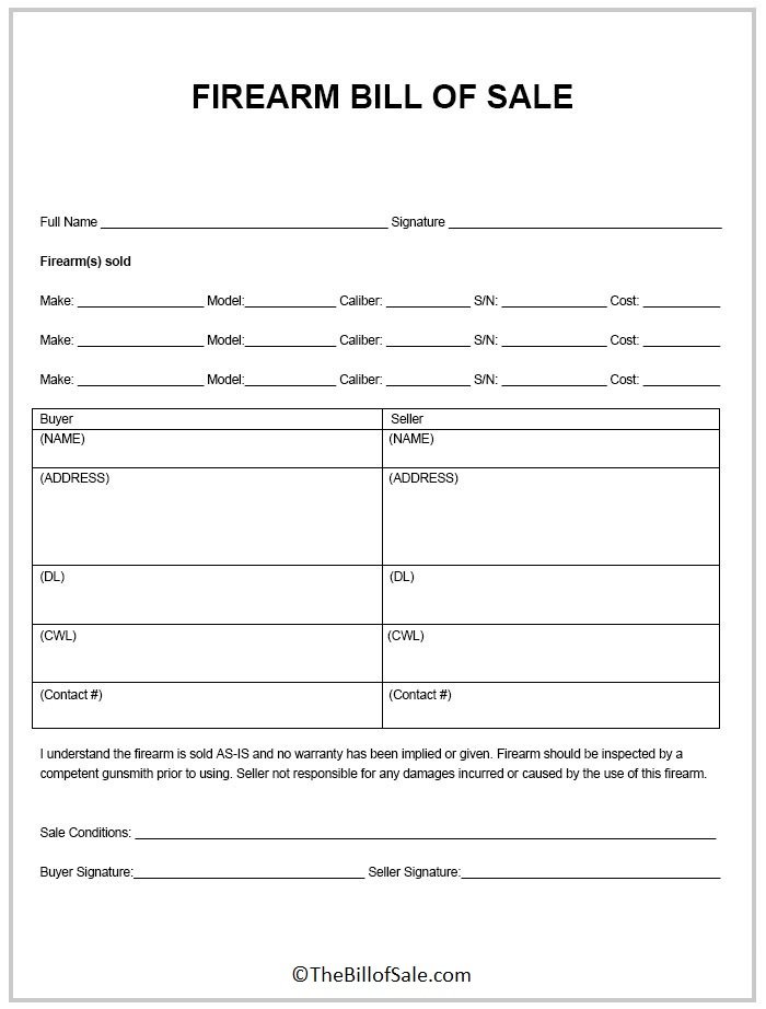 Firearm-Bill-of-Sale-Form