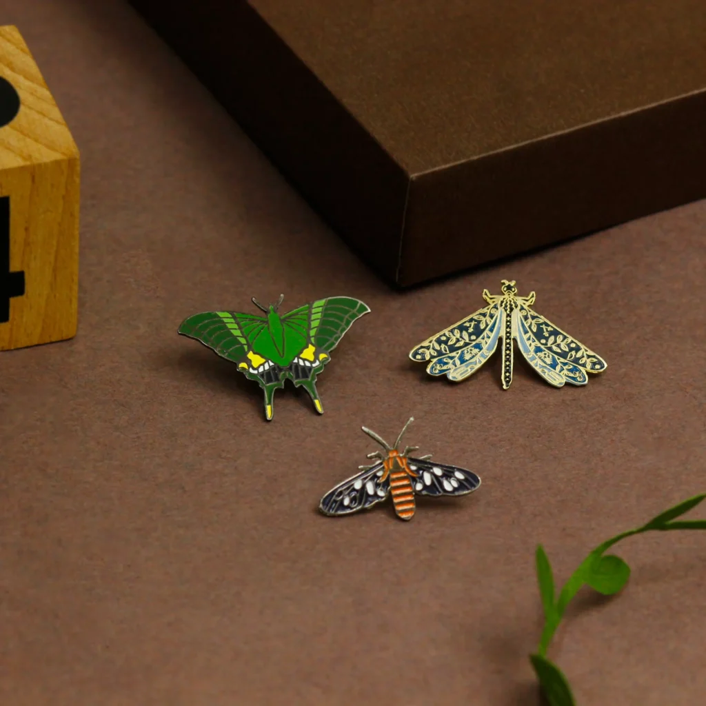 butterfly pins