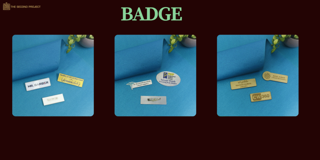 School Name Badges