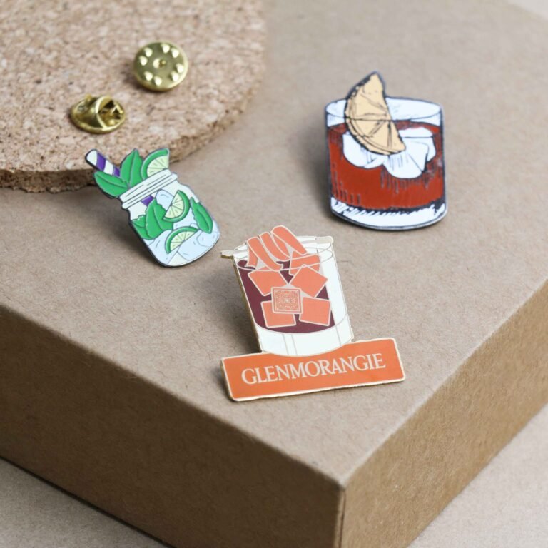 Cocktail Lapel Pins