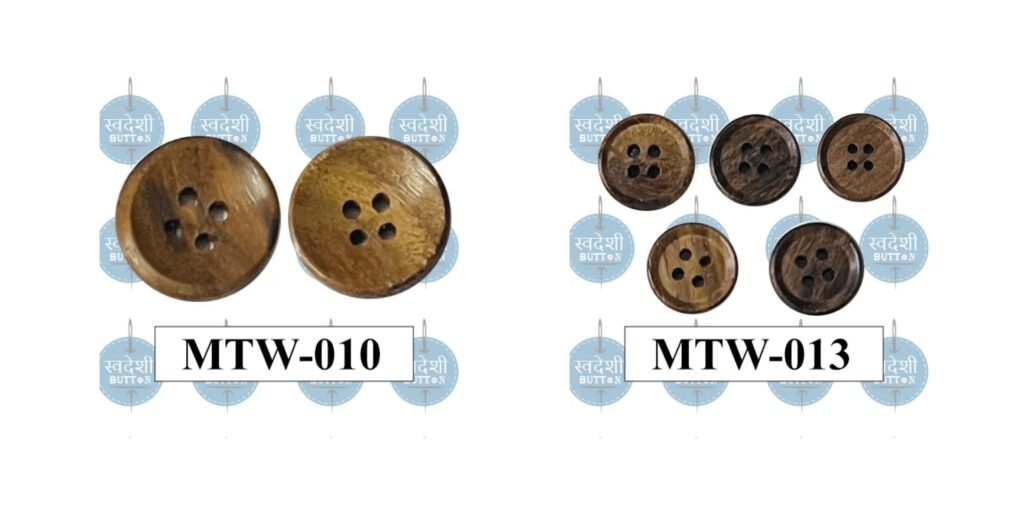 wooden buttons