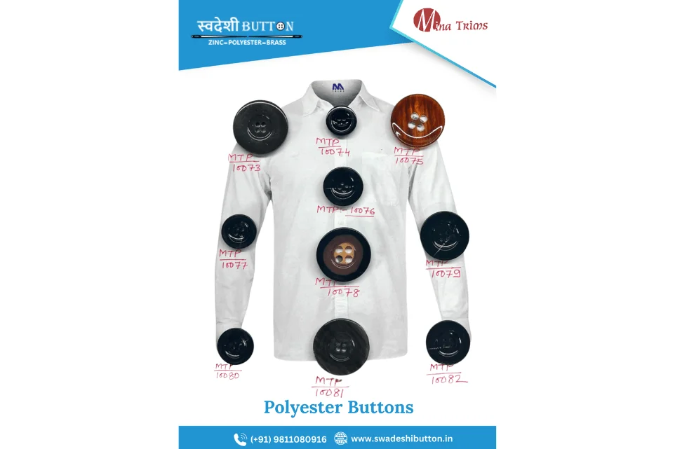 Polyester Button Suppliers in Delhi