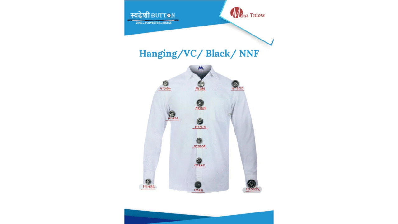 Bulk Clothing Button Suppliers in Delhi