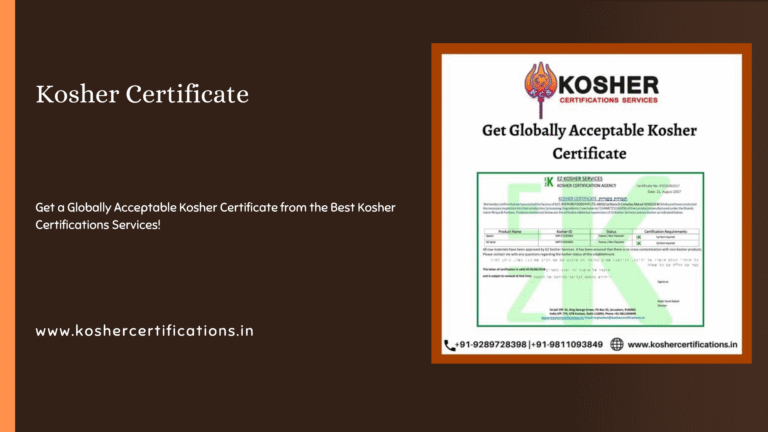 Kosher certification in Chennai