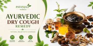 Herbal kadha with tulsi and ginger for ayurvedic dry cough remedy